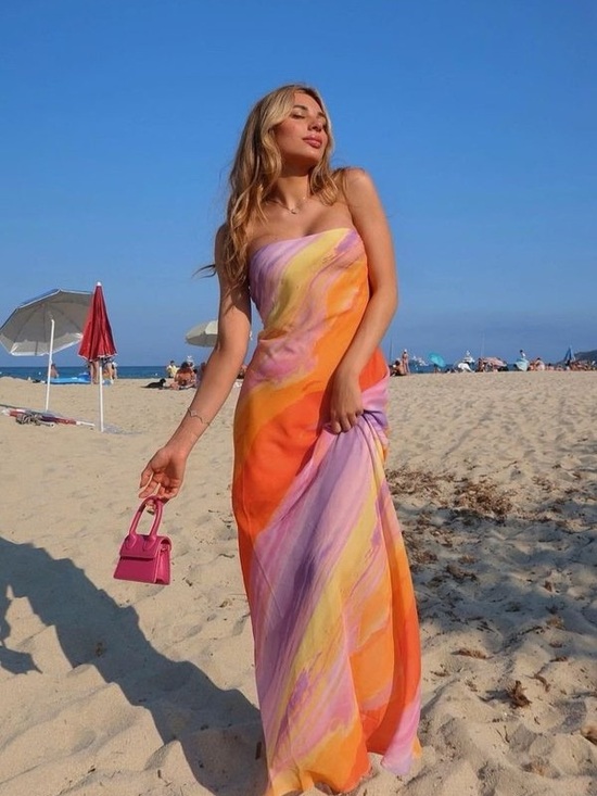 For Love And Lemons Dresses & Skirts - For Love & Lemons Vista Ombré maxi dress